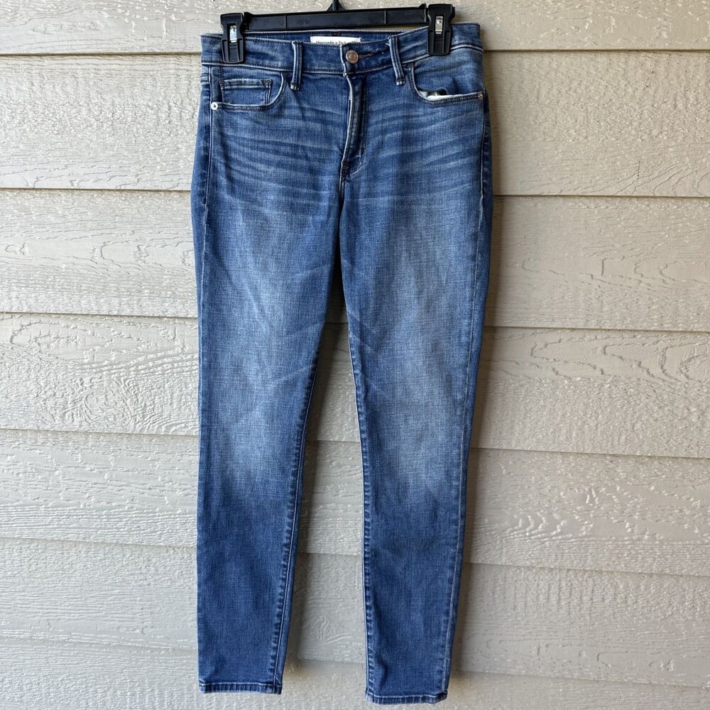 Abercrombie & Fitch Jeans Womens 28 Super Skinny Mid Rise Slim Fit Y2K A&F Denim
